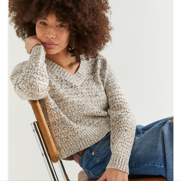 mi ami for Francesca's Kristin Yarn Knit Pullover Sweater NWT - Picture 2 of 13